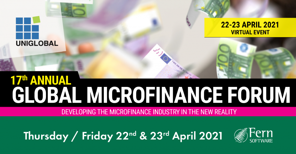 Fern Software will be at the 17th Annual Global Microfinance Forum virtual event on 22nd – 23rd April 2021.